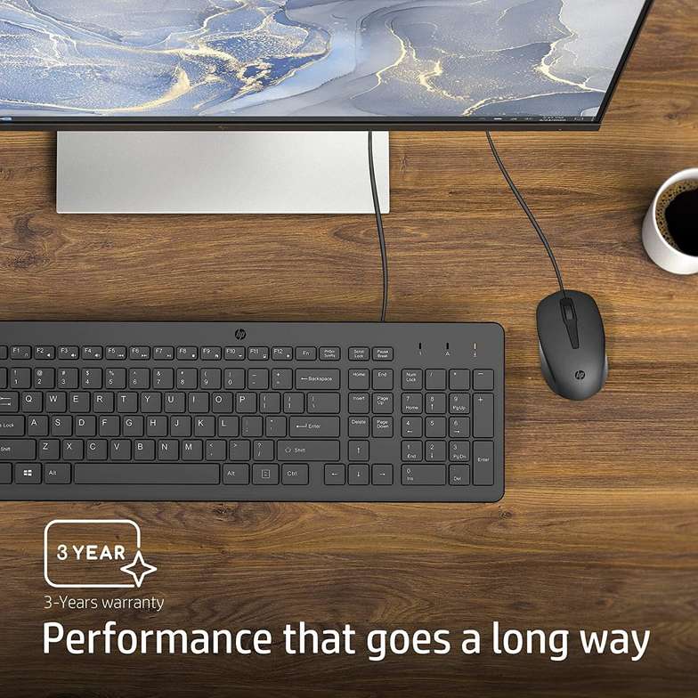 HP 150 WIRED KEYBOARD & MOUSE