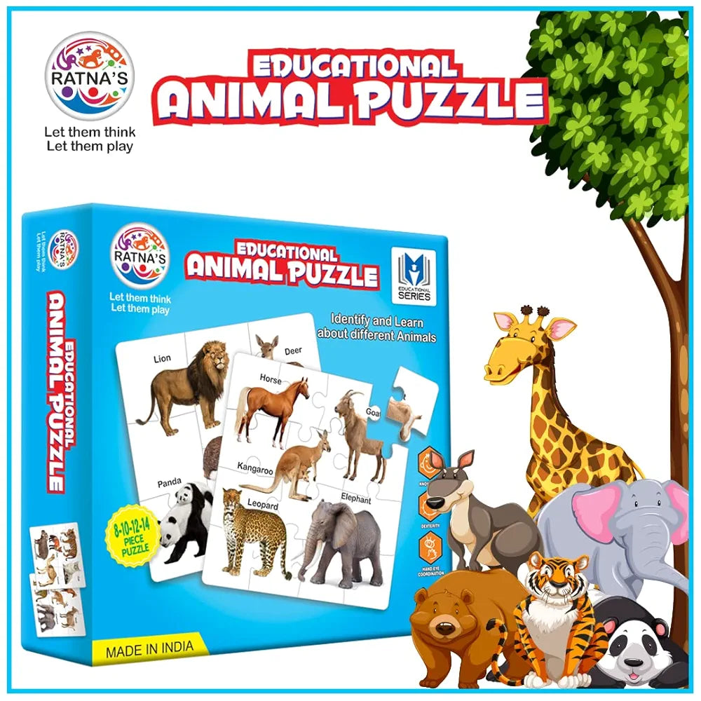 PRT EDU.JIGSAW ANIMAL