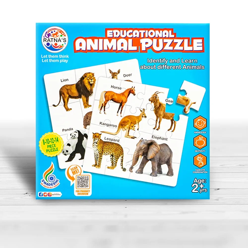 PRT EDU.JIGSAW ANIMAL