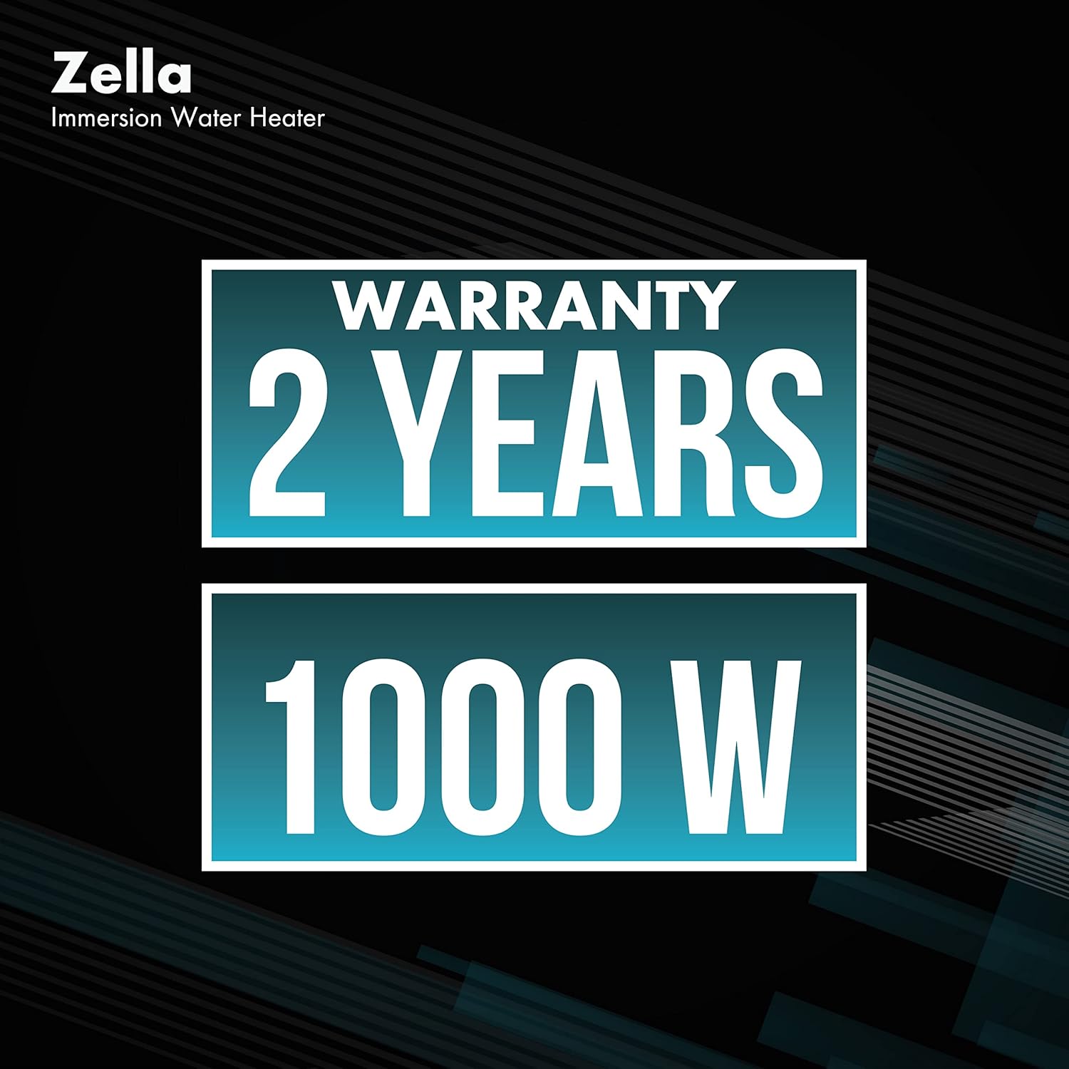 HV IMMERSION HEATER ZELLA FLAP 1000W AUTO