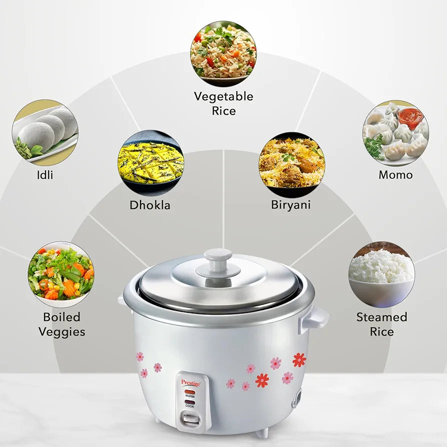 PRESTIGE 41270 RICE COOKER PRWO 1.82 DOUBLE POT