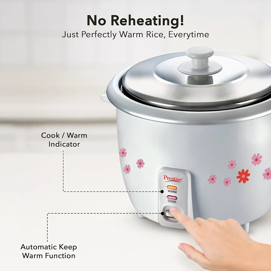 PRESTIGE 41270 RICE COOKER PRWO 1.82 DOUBLE POT