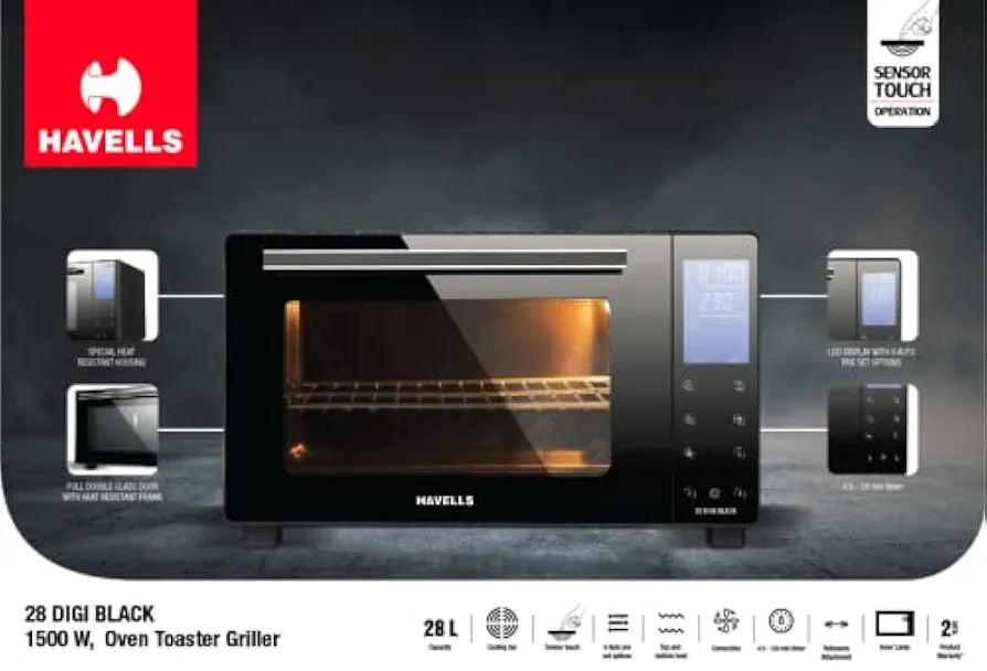 HV MICRO WAVE OVEN 28LTR OTG BLK 1500W