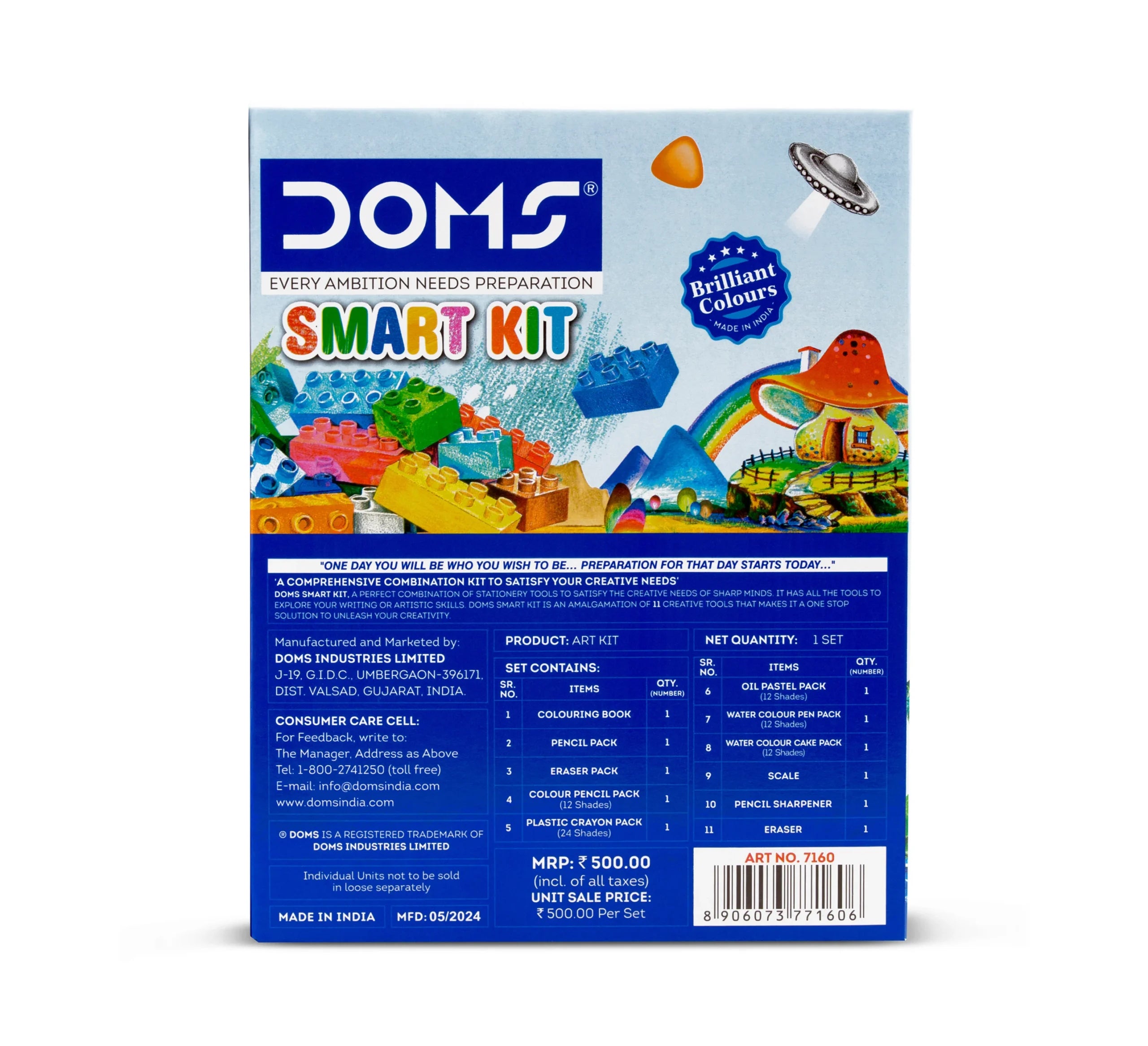 DOMS 7160 SMART PENCIL COMBO KIT