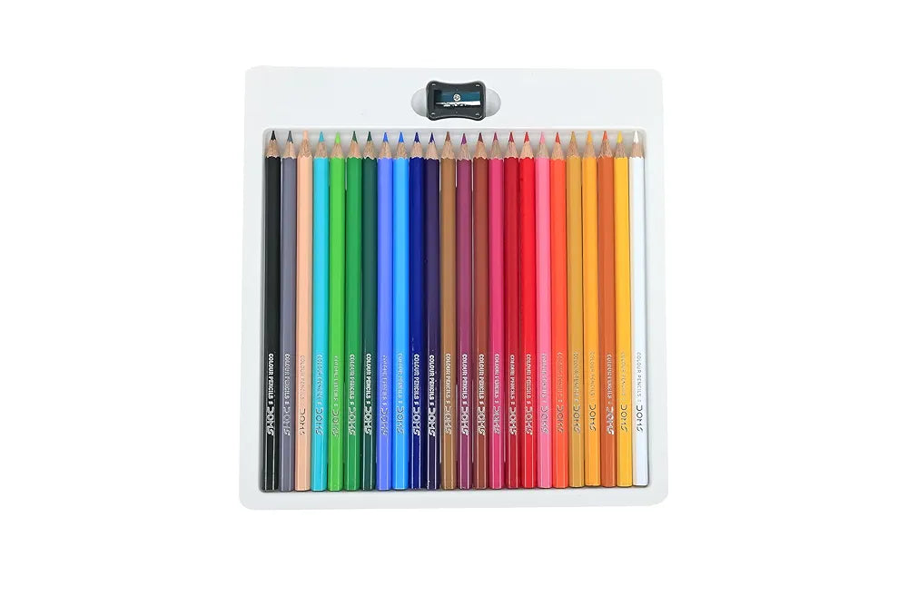 DOMS COLOUR PENCIL 3446 FSC 24 COL PENCIL