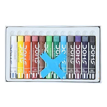 DOMS 7908 OIL PASTLE 12 SHADES
