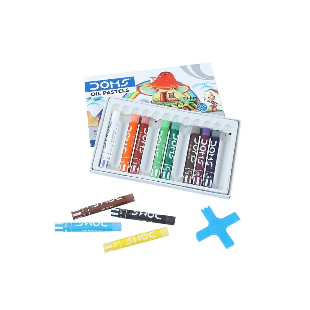 DOMS 7908 OIL PASTLE 12 SHADES