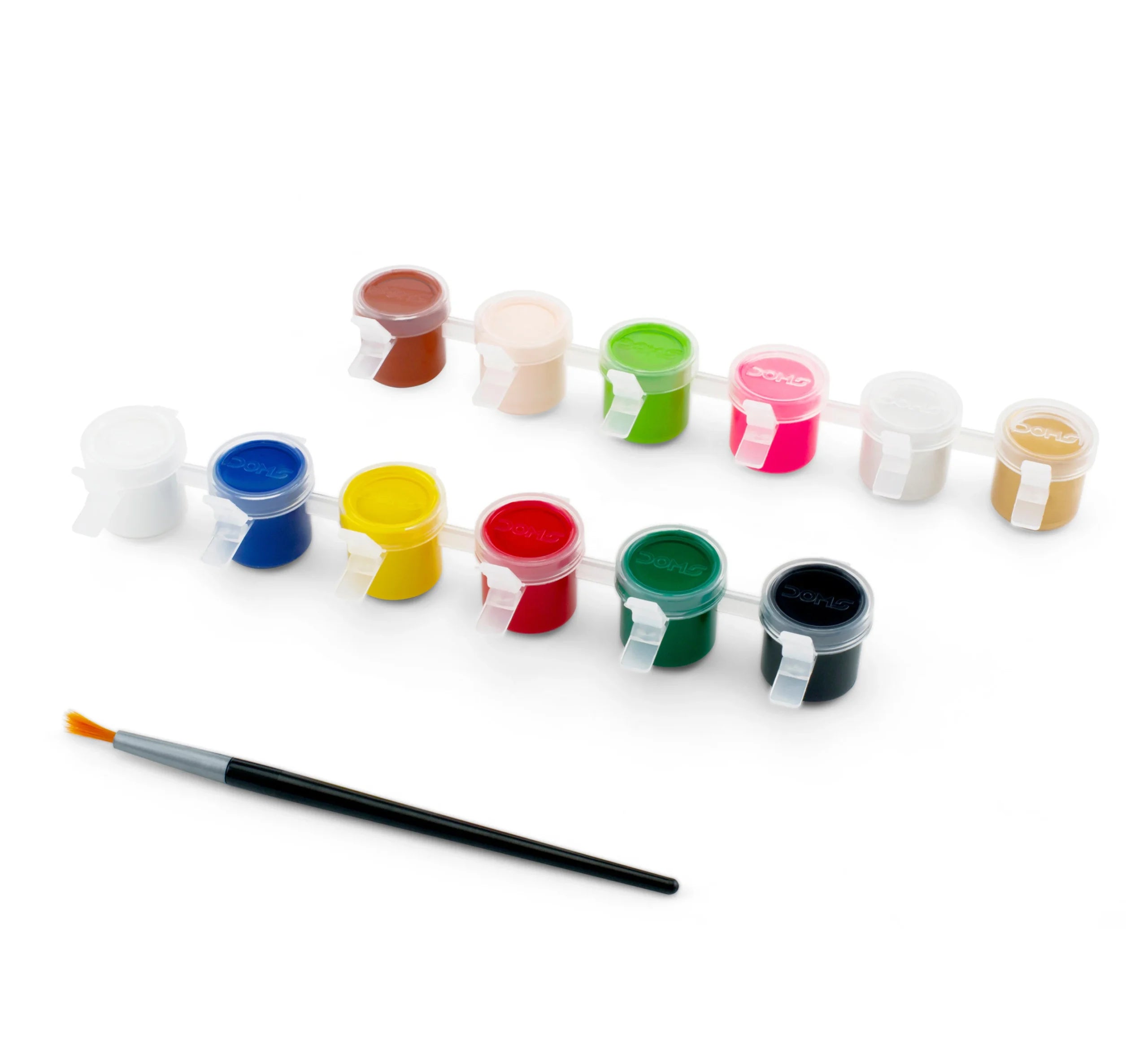 DOMS 3456 TEMPRA COL 12 SHADES