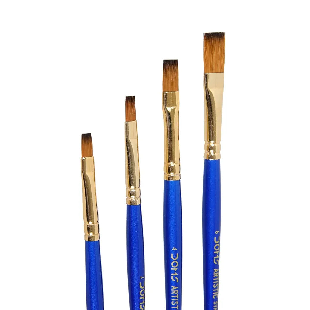 DOMS 8063 SYN LAT BRUSH SET4