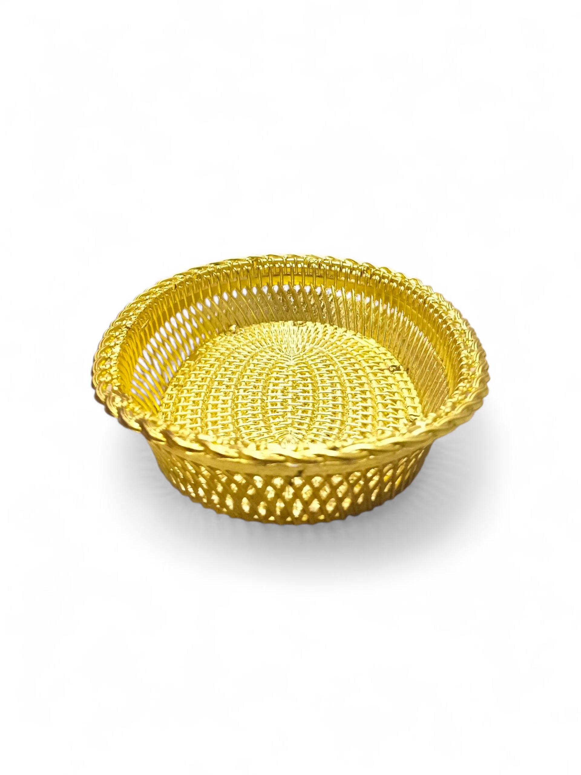 BRN OVEL GOLD