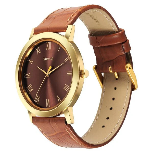 SON 77108YL02 UTSAV SONATA GENTS WATCH