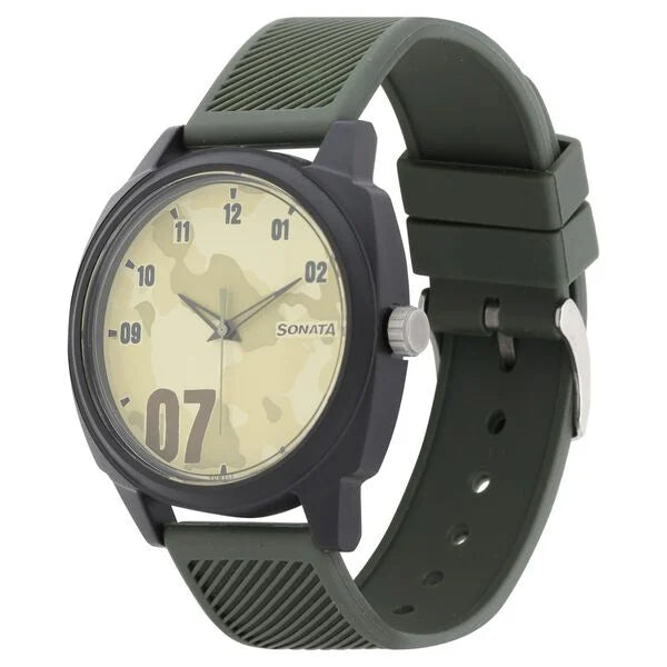 SON NR77086PP10W TRNDZ SONATA GENTS WATCH
