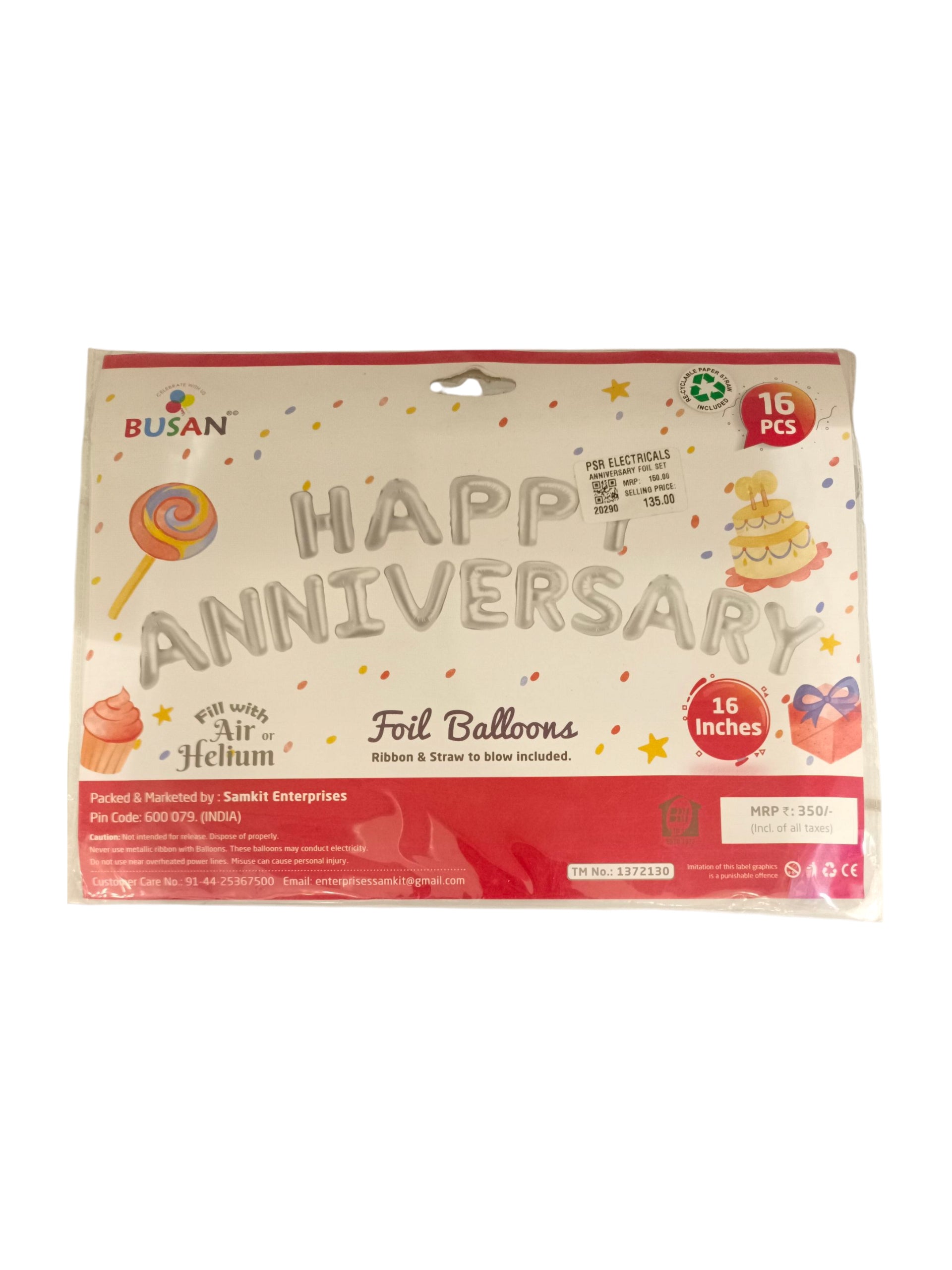 ANNIVERSARY FOIL SET