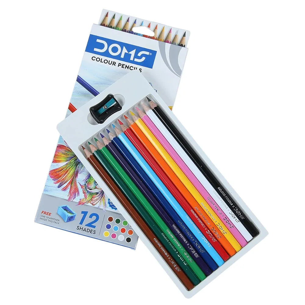 DOMS PENCIL 3445 FSC 12 COL PENCIL