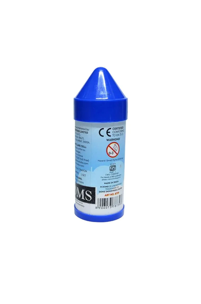 DOMS 8739 LONG WAX CRAYONS 12 PAPER TUBE
