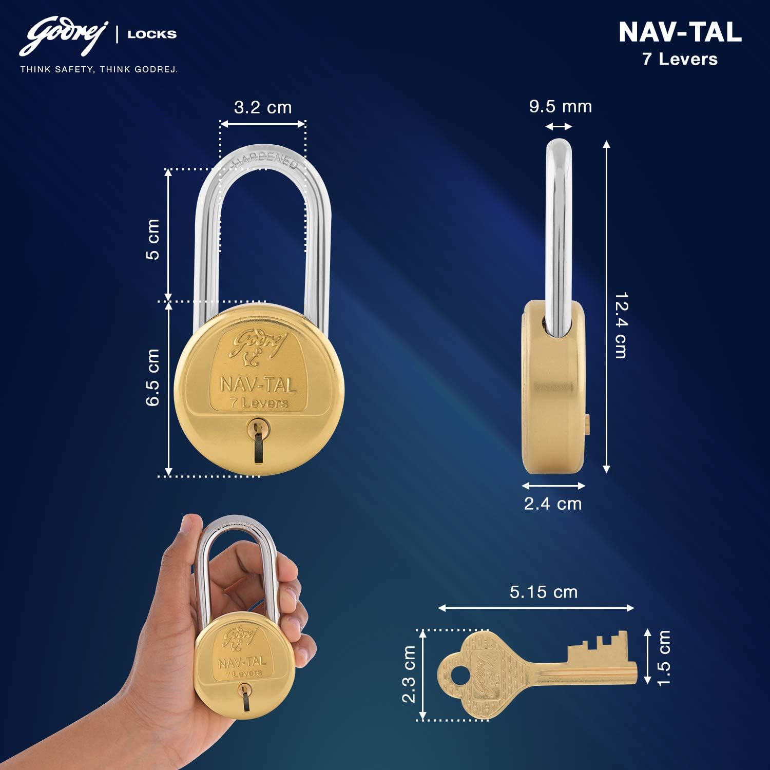 GDJ 3597 NAV TAL 7LVR LOCK