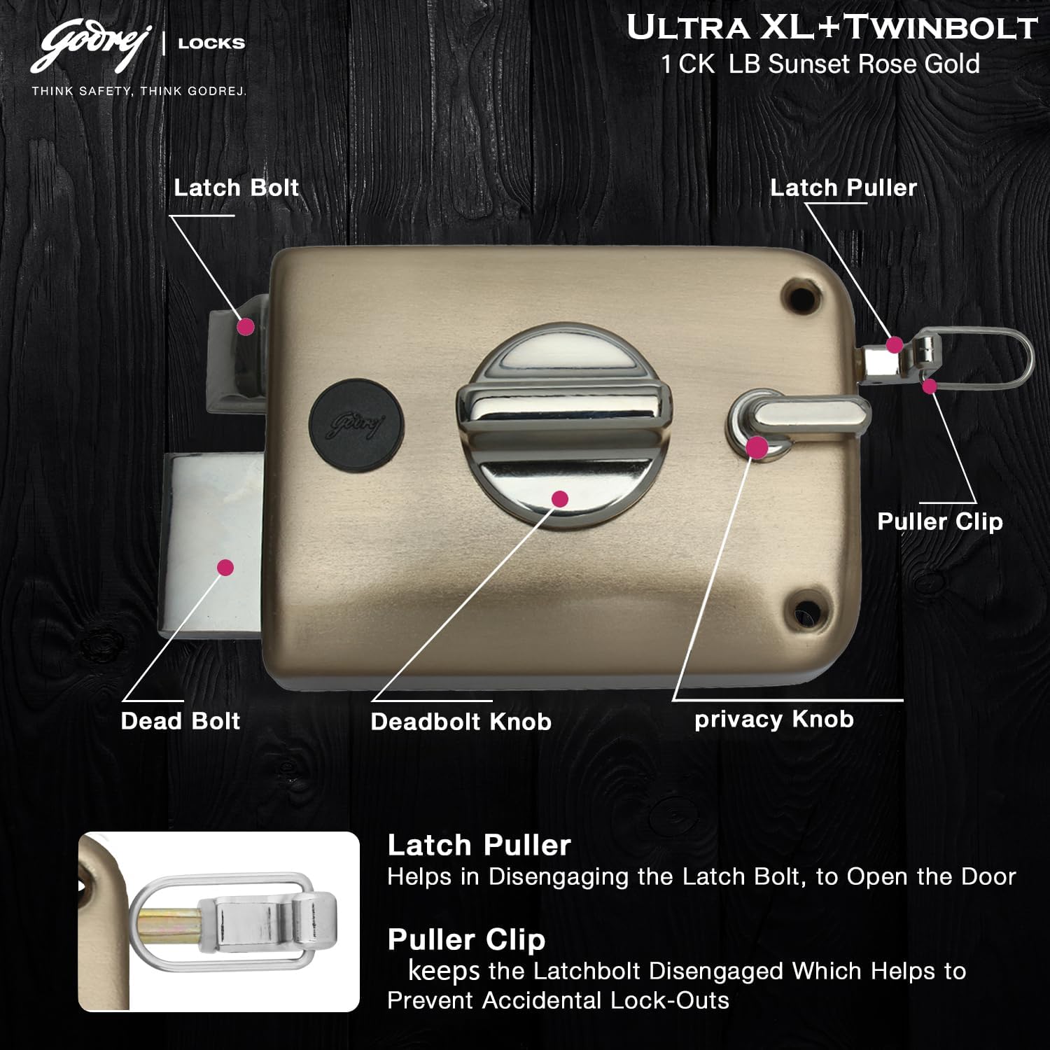 GDJ 6083 ULTRA DOOR LOCK AB