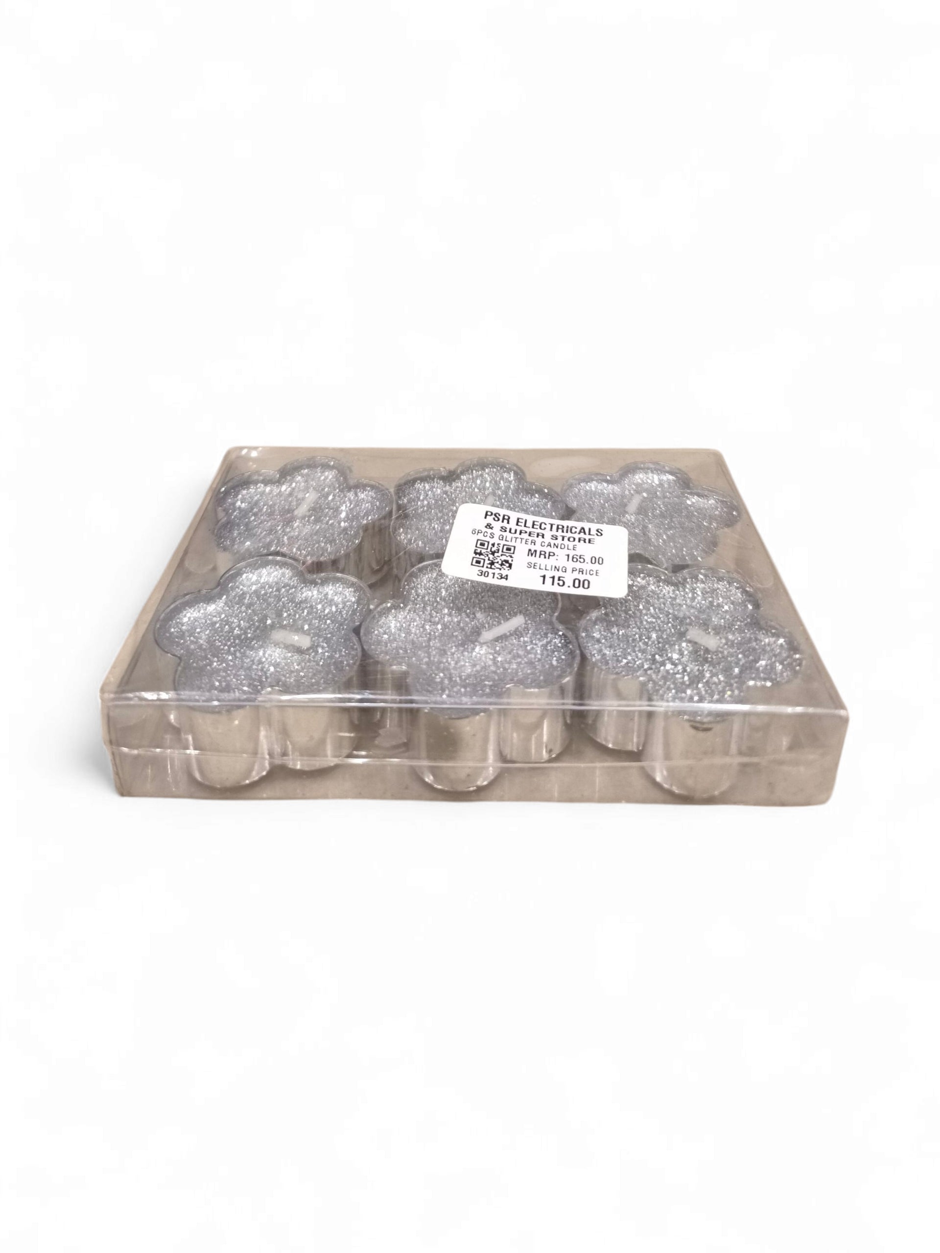 6PCS GLITTER CANDLE