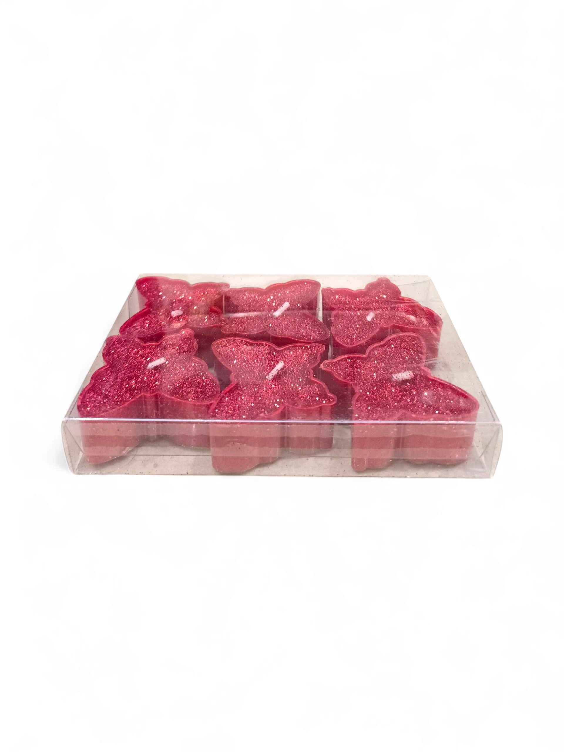 6PCS GLITTER CANDLE