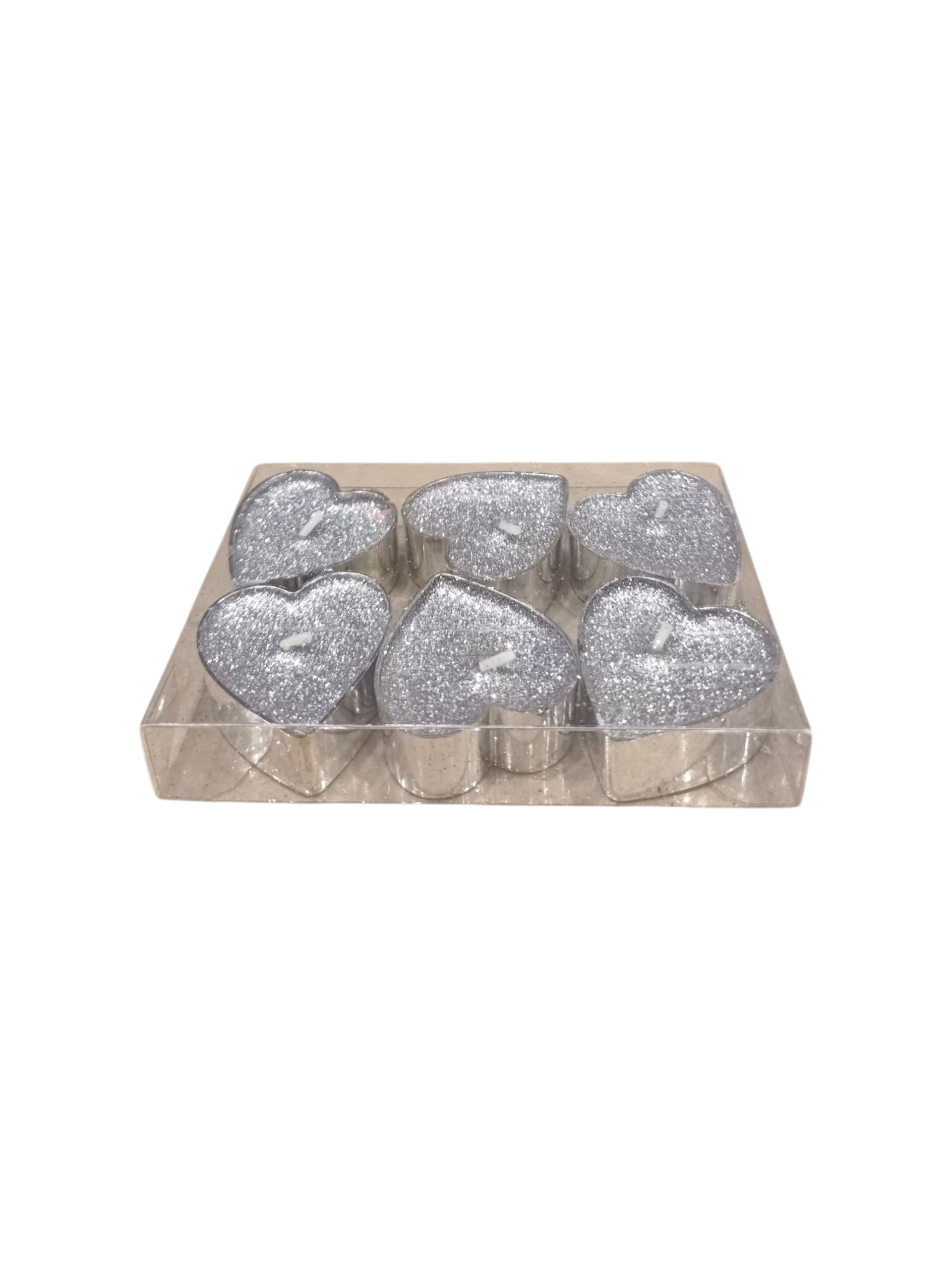 6PCS GLITTER CANDLE