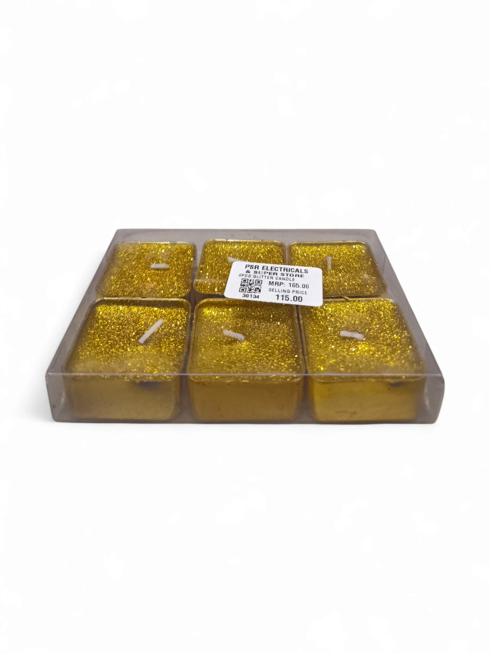 6PCS GLITTER CANDLE