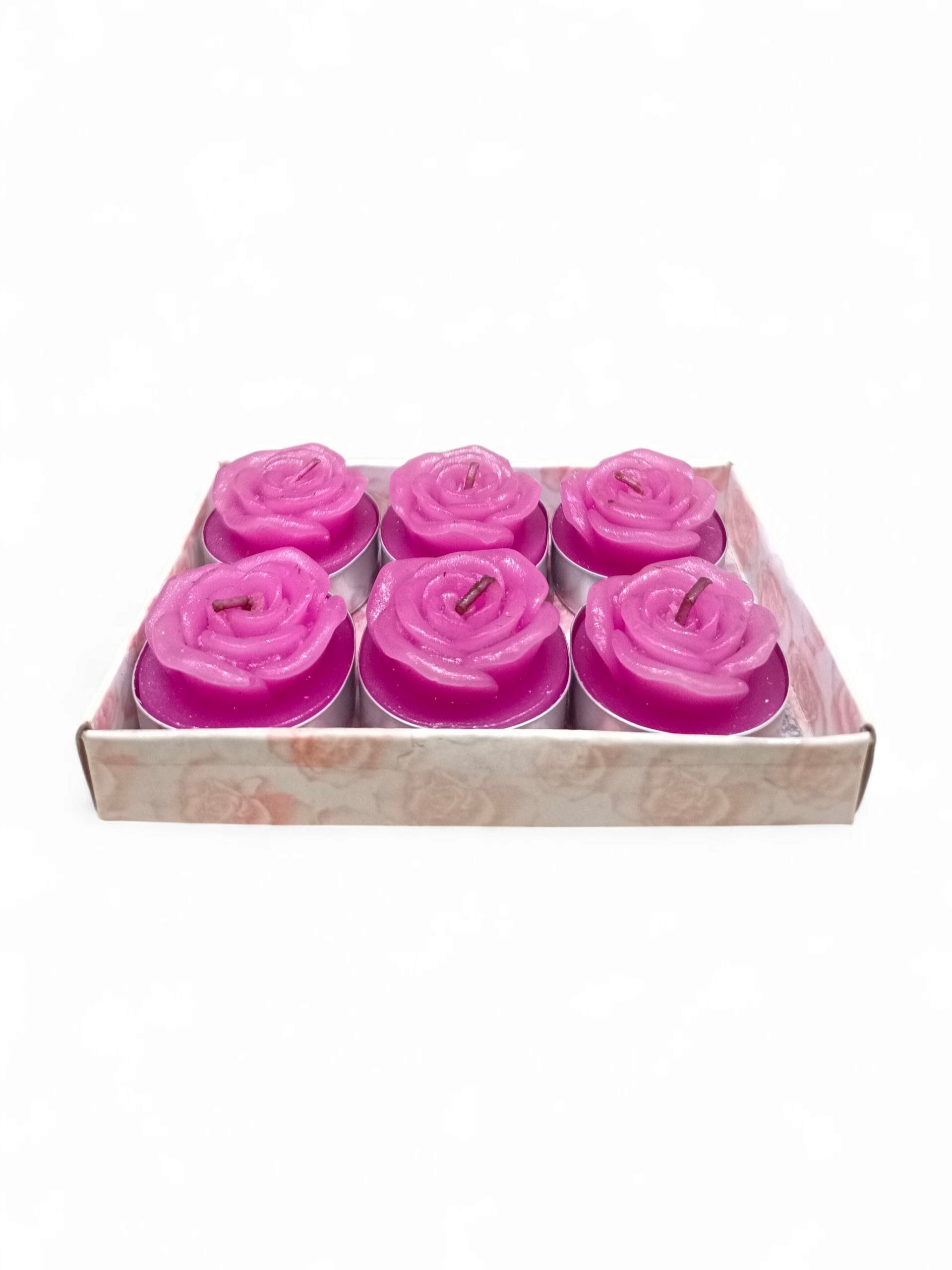 6PCS FLOWER CANDLE