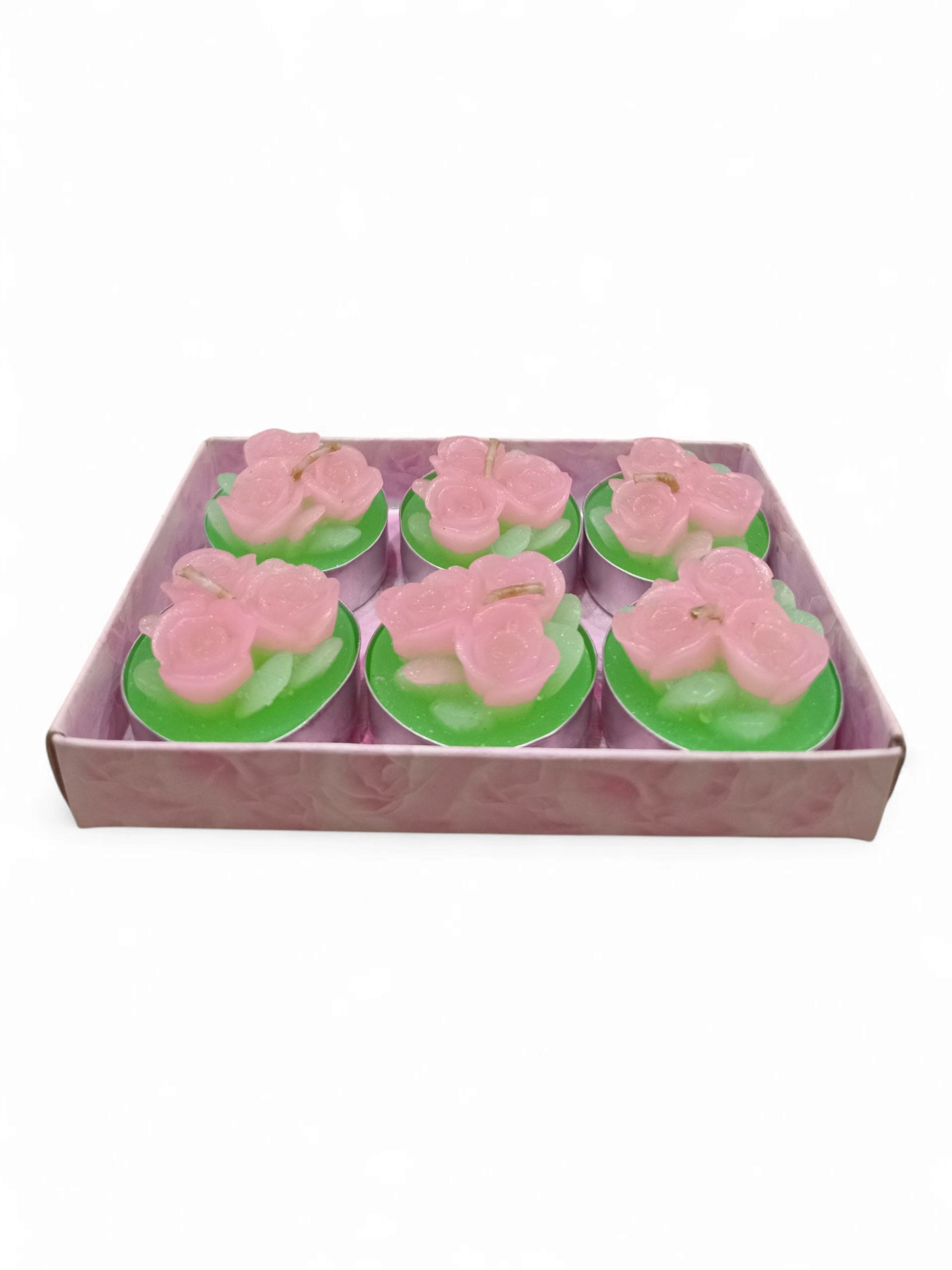 6PCS FLOWER CANDLE