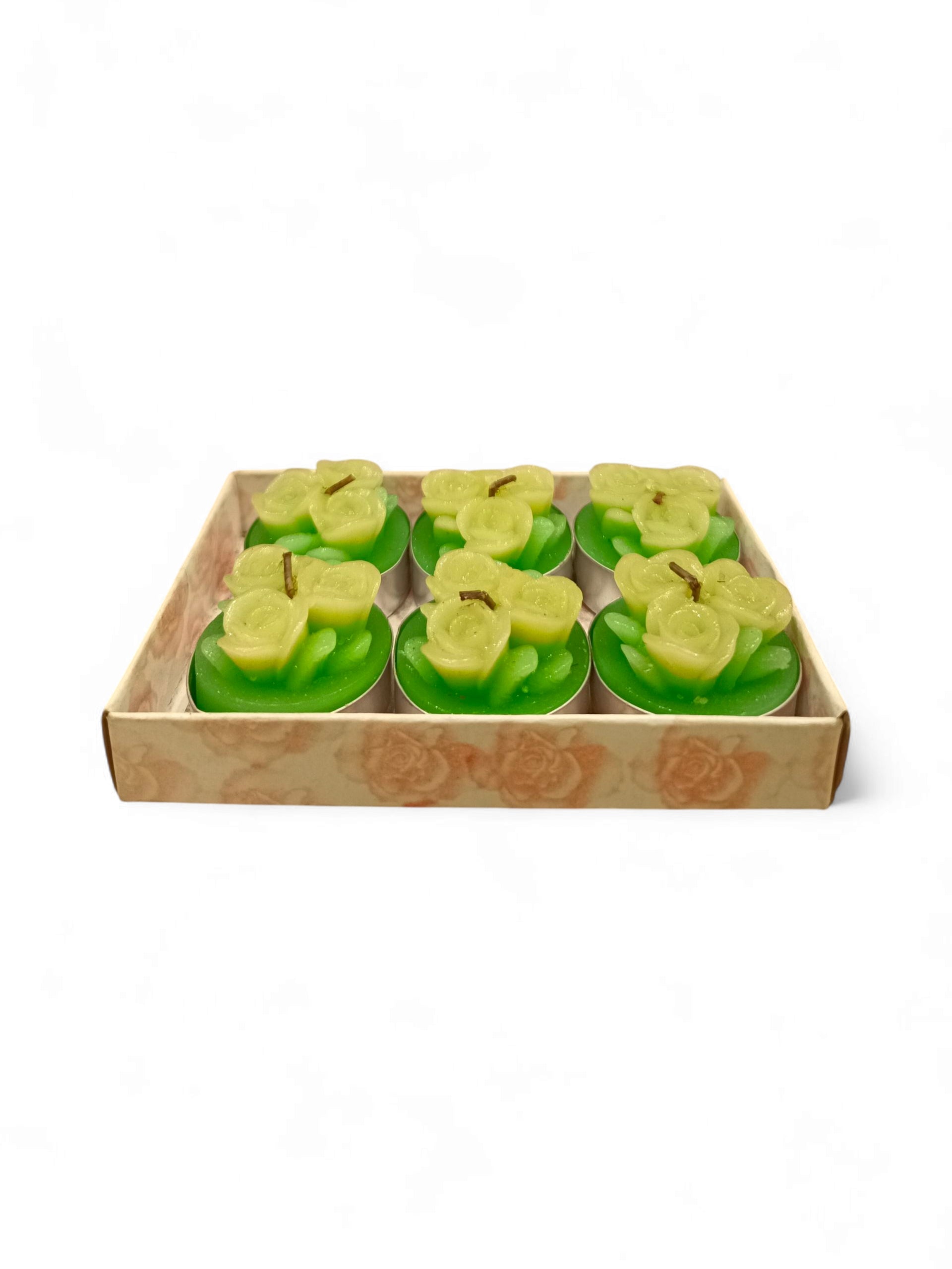 6PCS FLOWER CANDLE