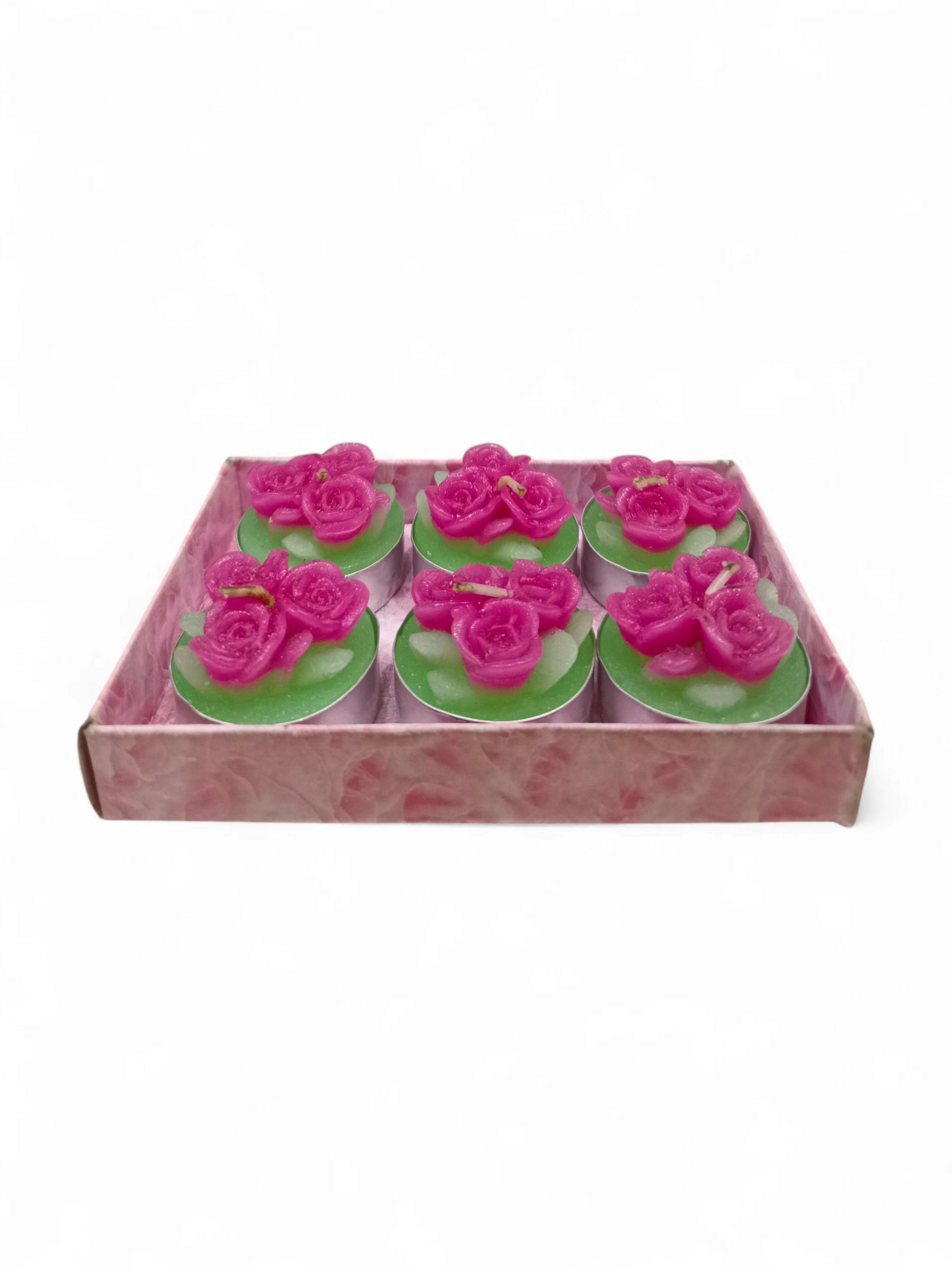 6PCS FLOWER CANDLE