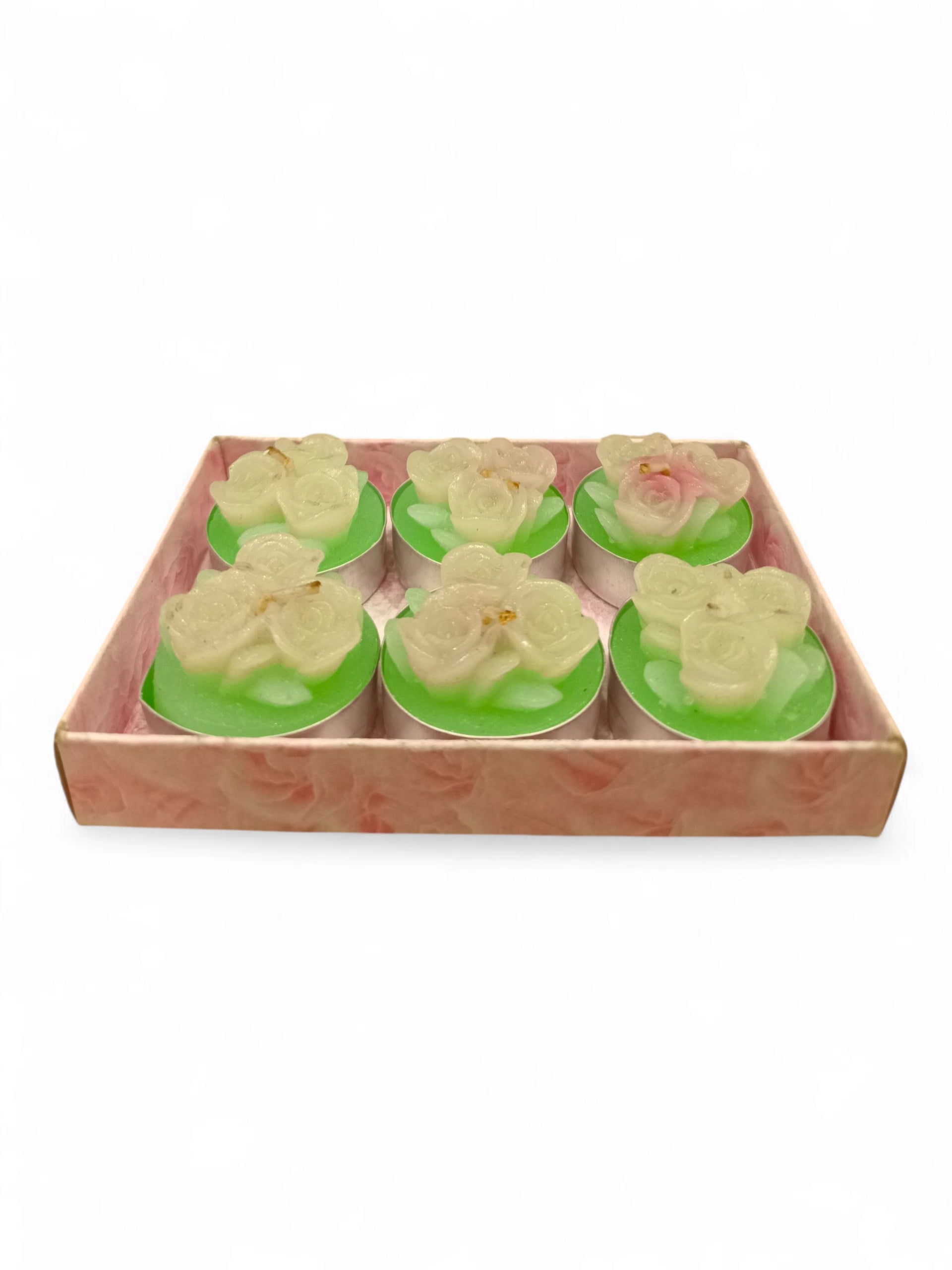 6PCS FLOWER CANDLE