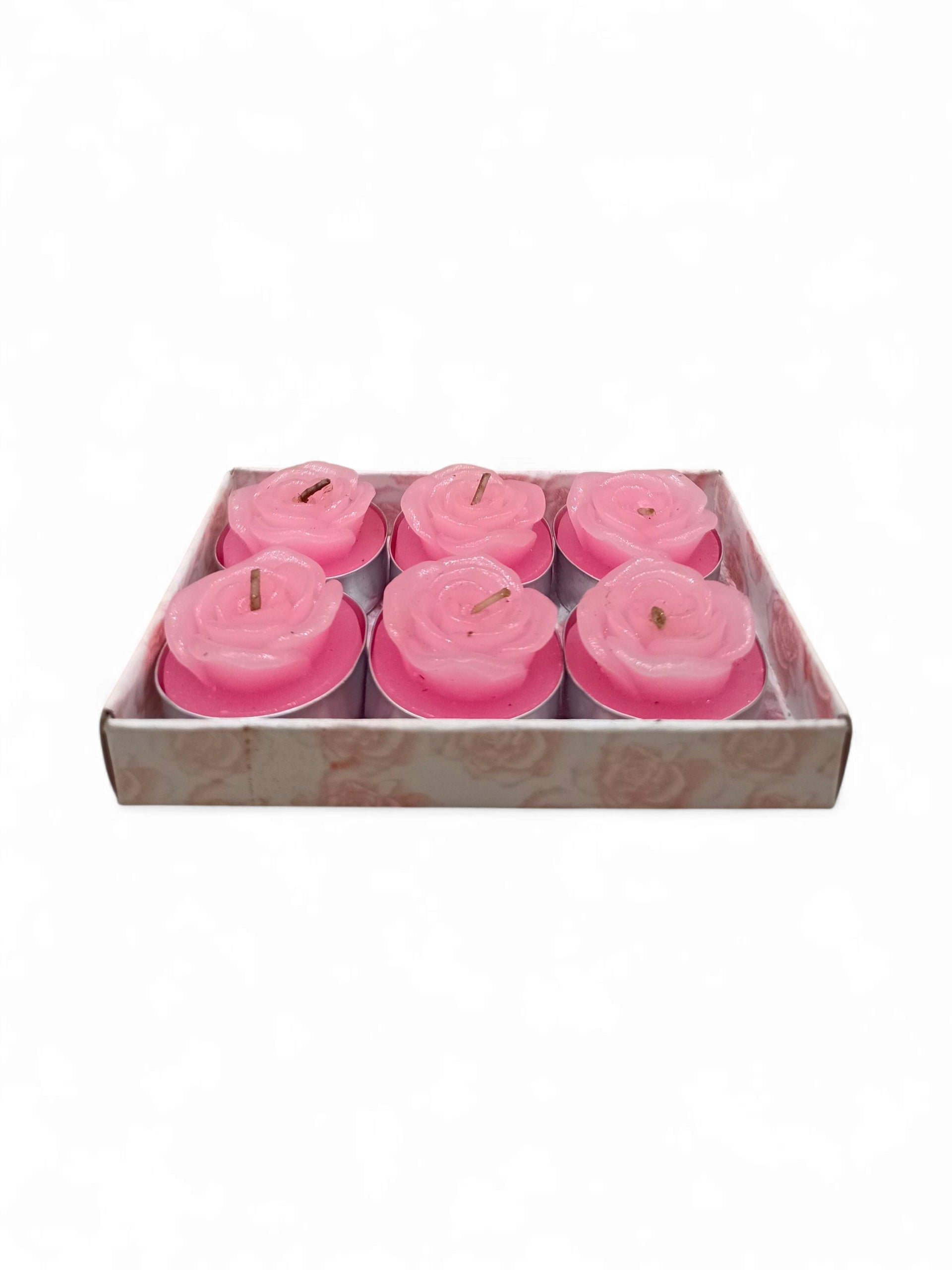 6PCS FLOWER CANDLE