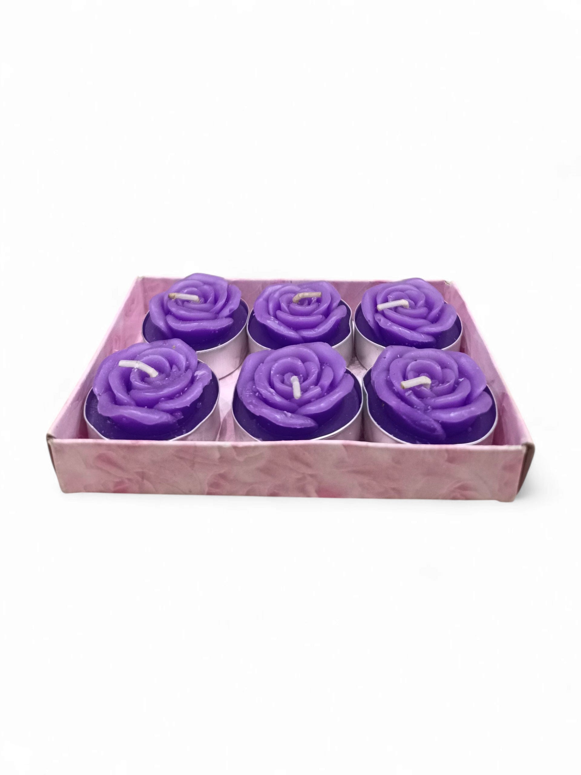 6PCS FLOWER CANDLE