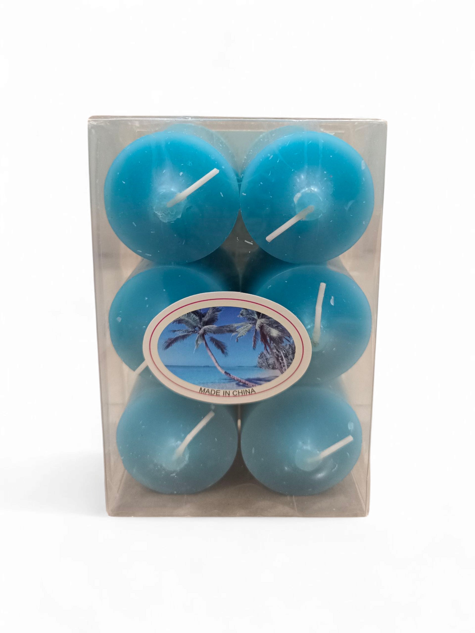 6PCS PILLAR CANDLE