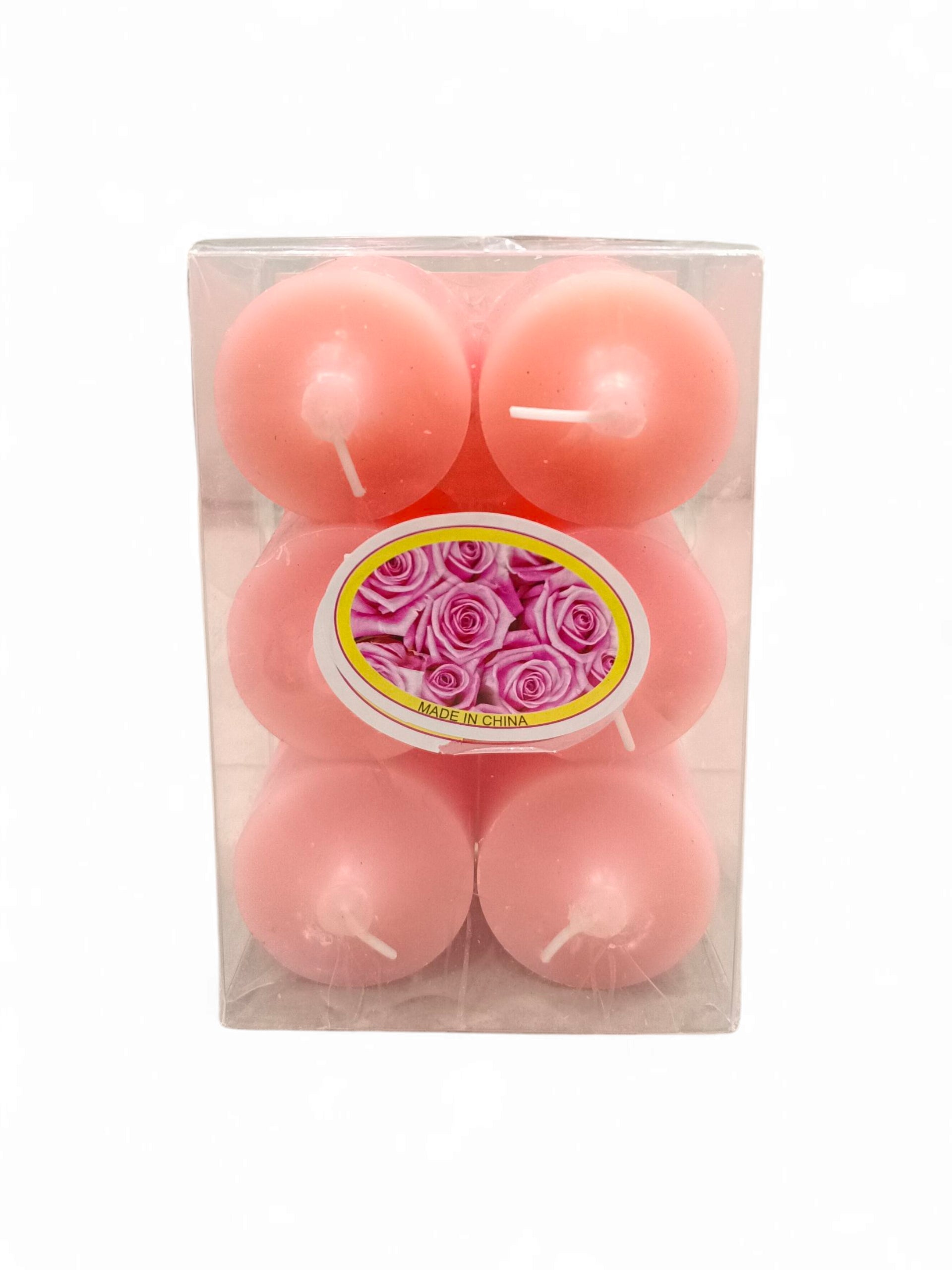 6PCS PILLAR CANDLE