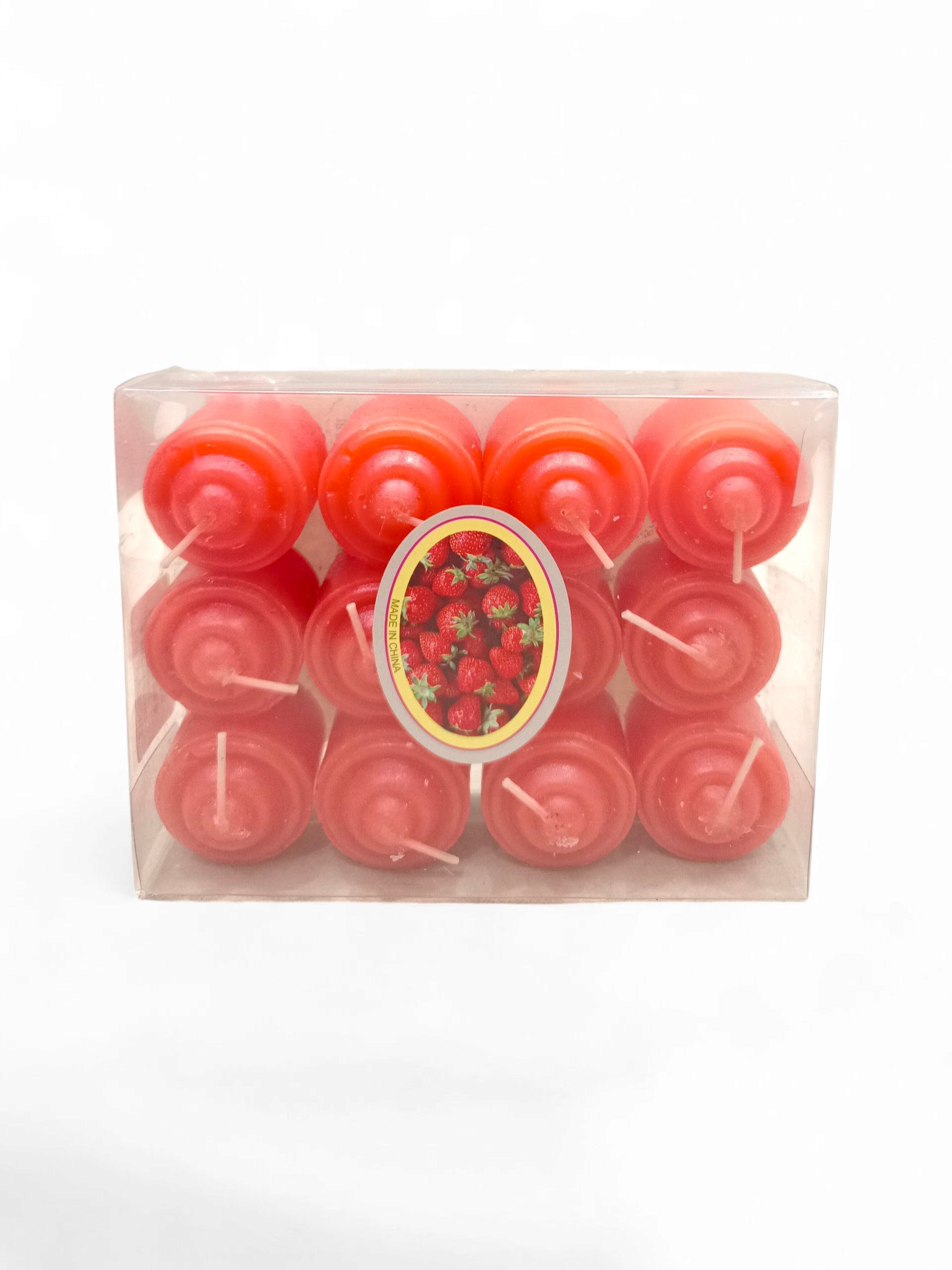 12PCS PILLAR CANDLE
