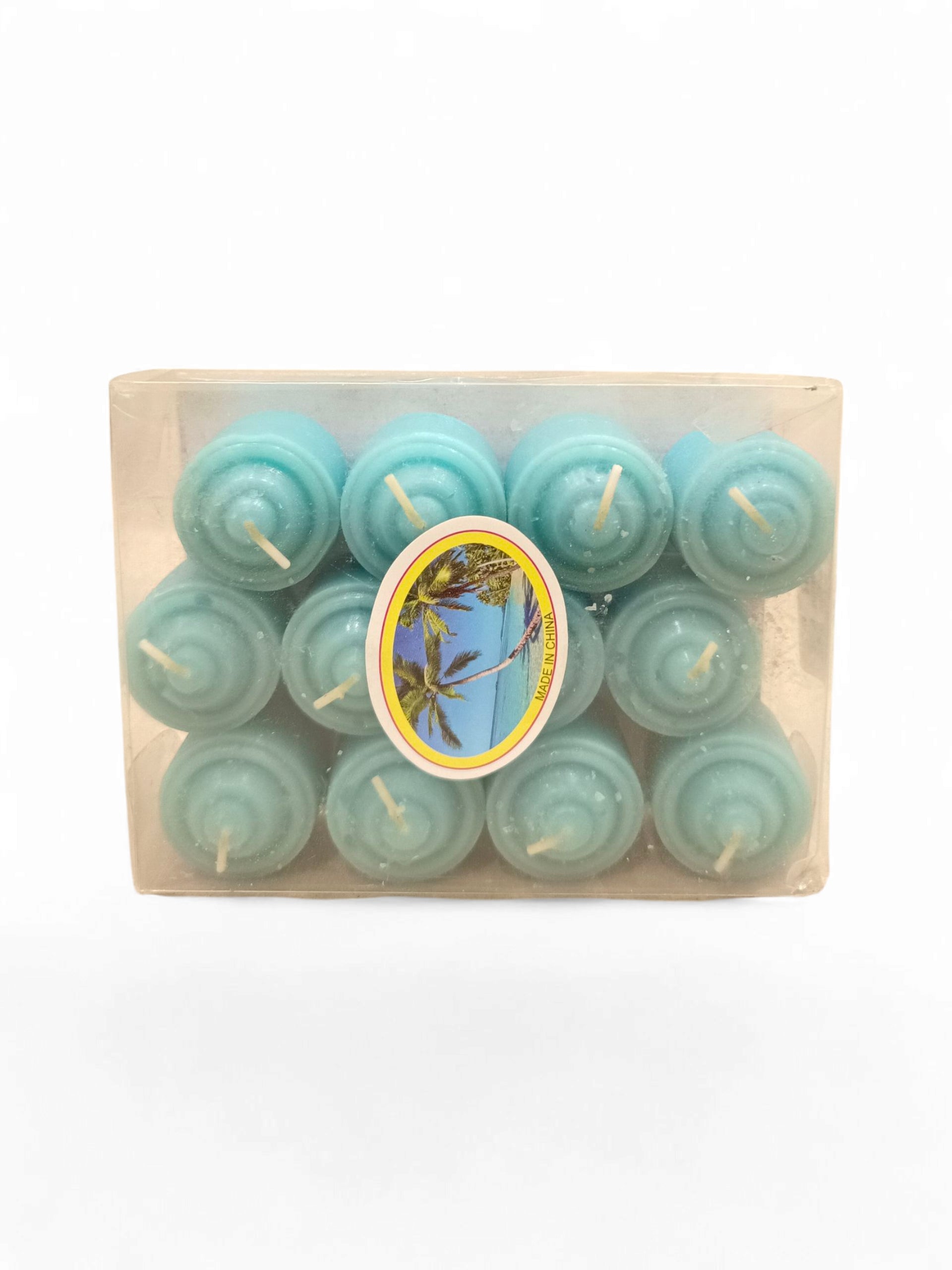 12PCS PILLAR CANDLE