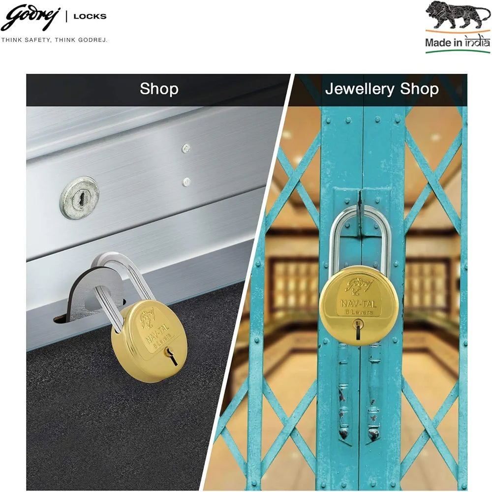 GDJ 8870 NAV TAL 6LVR L/SHACKLE LOCK