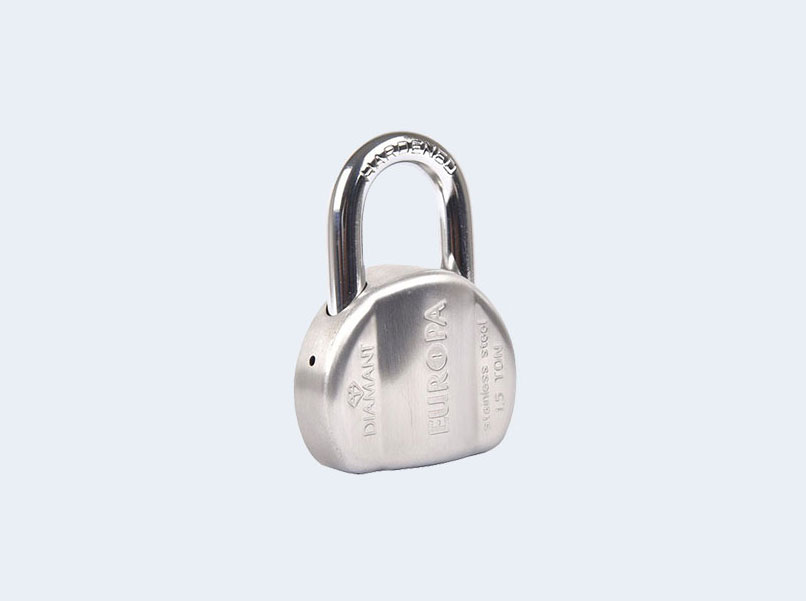 EUROPA L358SS 11PIN DIAMONT PAD LOCK