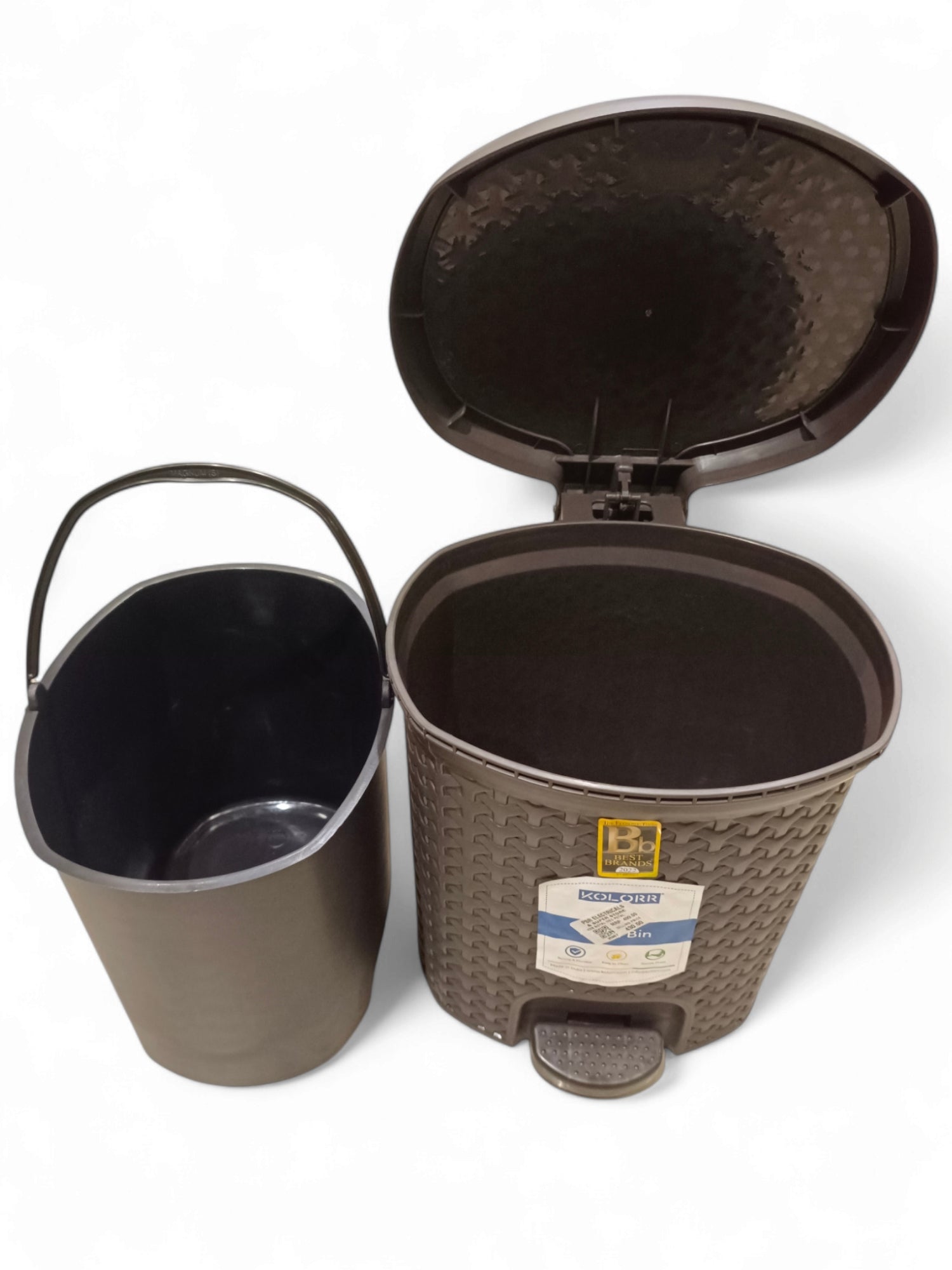 KRR ROYAL MED PETAL BIN W INNER