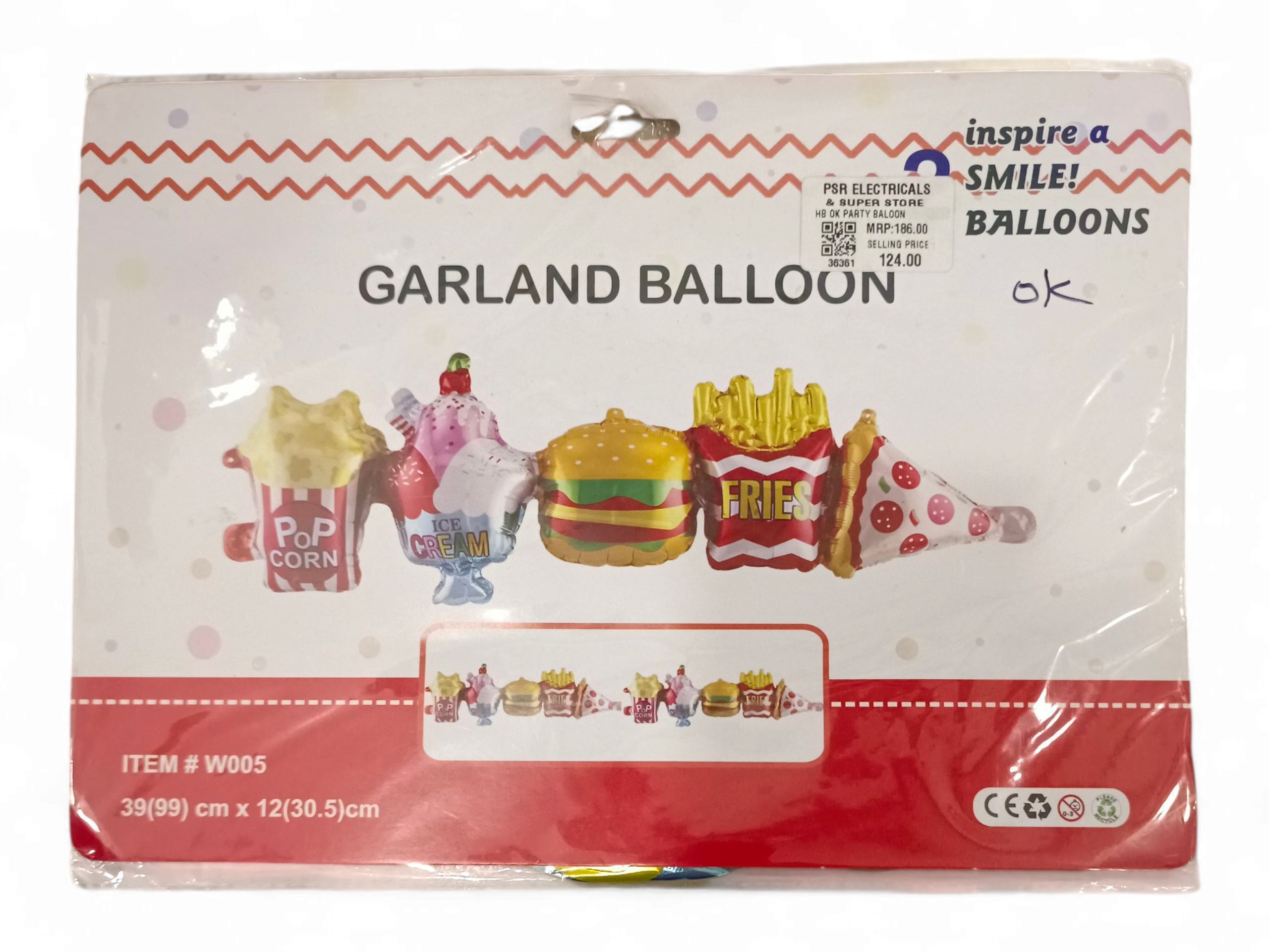 HB OK PARTY BALOON