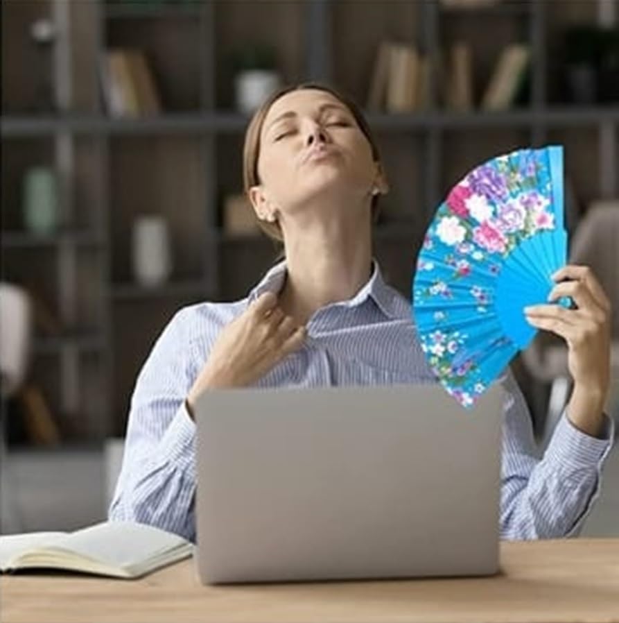 FLOWER HANDHELD FAN
