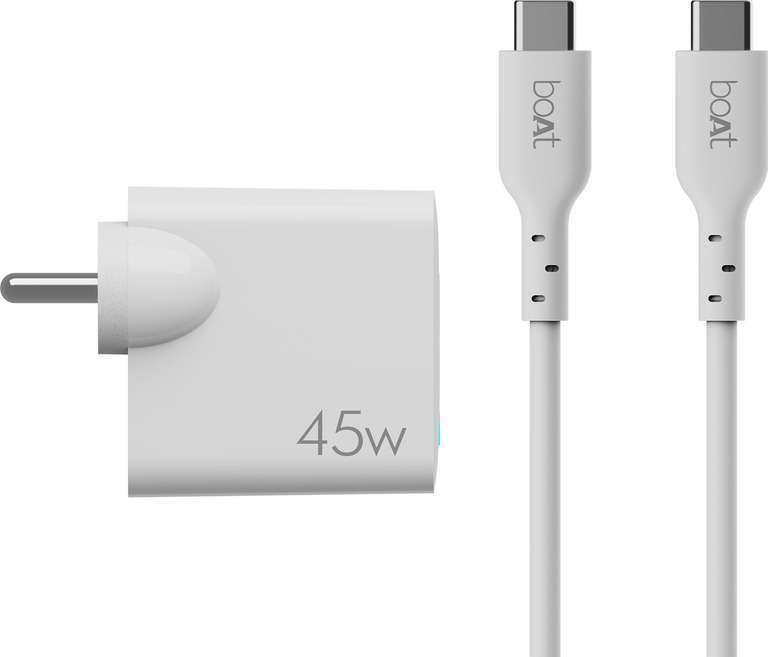 BOAT CHARGER 45W C TO C WHITE
