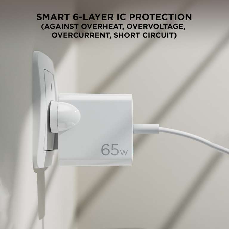 BOAT CHARGER 65W C TOT C WHITE