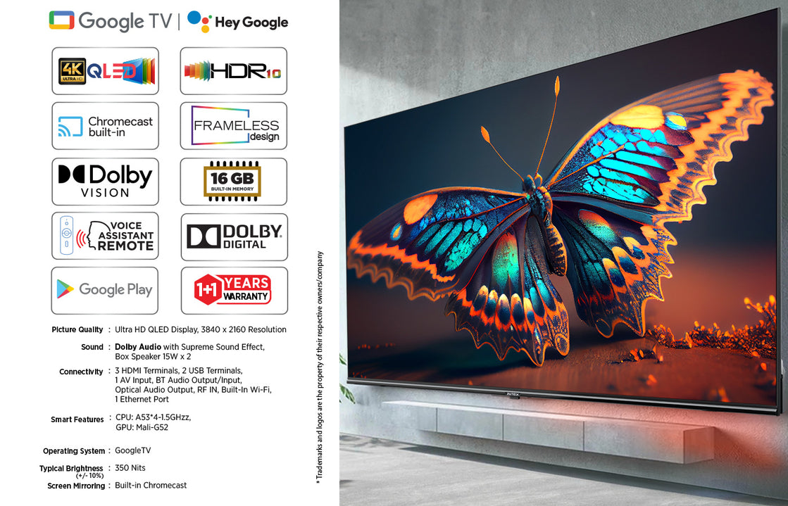 INTEX TV 55 SGQV5501