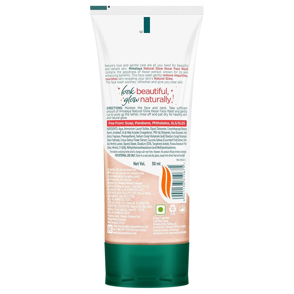 HMB 50ML KESAR FACEWASH HIMALAYA