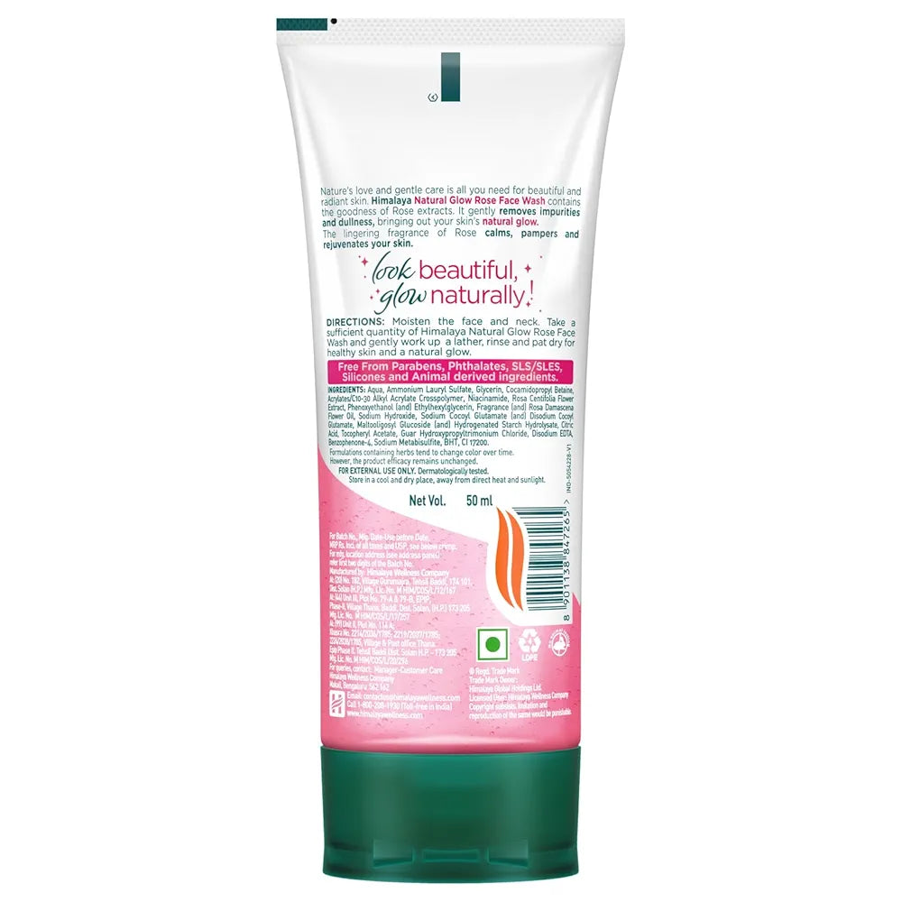 HMB 50ML ROSE FACEWASH HIMALAYA