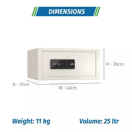 GDJ LOCKER-25 NX DIGI IVORY