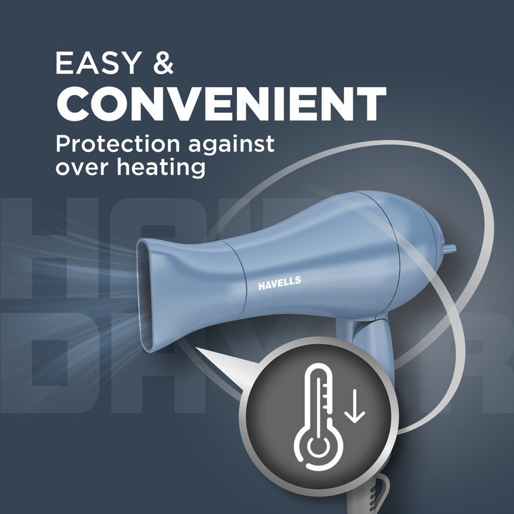 HV HAIR DRYER -HD1835 P/BL 1000W