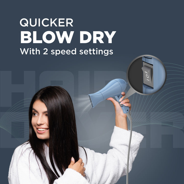 HV HAIR DRYER -HD1835 P/BL 1000W