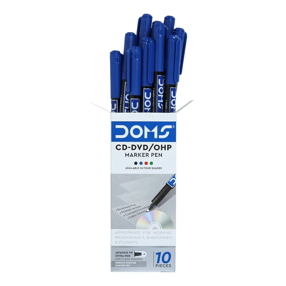 DOMS 7660 CD/DVD BLUE MARKER